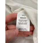 IRO  - Ashville Leather Bomber Moto Jacket in Baby Blue Photo 9