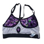 Haby Strappy Crop Sports Bra Womens Small Geometric Activewear Made in Colombia Photo 6