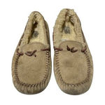 UGG  Australia Womens Sheepskin Moccasin Slippers Size 8‎ Beige Photo 0