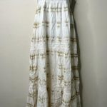 Aerie NEW  White Tie Dye Tiered Maxi Sundress Women's XS Photo 0