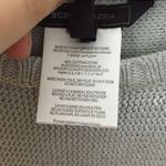 BCBGMAXAZRIA Silver Metallic Camille Knit Sweater Photo 9