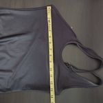 We Wore What  Black Asymmetrical Bodysuit NWT Size Small Revolve Black Bodysuit Photo 9