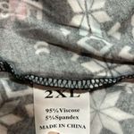 Christmas Holiday Gnome Casual Loose Soft Short Sleeve with Pockets pjs 2XL Size XXL Photo 4