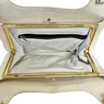 Vintage Ivory White Leather Criss Photo 3