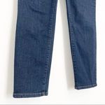 Eileen Fisher Dark Wash Mid Rise Blue Skinny Leg Jeans Stretch Casual Size 6 Photo 2