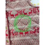 Free People  Quilted Reindeer Fair Isle Hooded Vest Women's Size S Photo 4