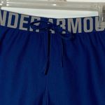 Under Armour Women's Active Heat Gear Loose Fit Athletic Shorts Blue Small Photo 2