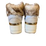 Skechers  OFF WHITE "STREET MILLION WILD INTUITION" WEDGE HEEL BOOTIES (8) Photo 6