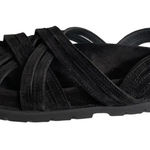 A.P.C. Rue Madame Paris Elena Sandal Black Suede Strappy Size 39 Portugal Photo 0