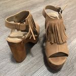 Five Worlds Fringe Platform Sandals Photo 0