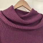 Loft  Short Sleeve Ribbed Sweater Purple Size S Photo 1