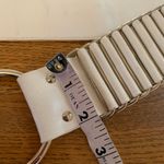 Vintage white silver belt Photo 3