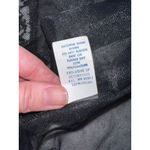 Women's Vintage Shortsleeve Black Sheer Robe M Size M Photo 5