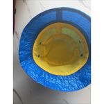 IKEA KNORVA Blue Outdoor Fish Camp Hike Rain Sun Lined Bucket Hat Cap One Size Photo 6