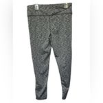 Oalka  Gray Black White patterned Leggings Photo 1