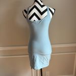 SKIMS  NWT Raw Edge Intimates Dress Baby Blue Medium Photo 4
