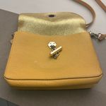 Botkier New York Vibrant Yellow Crossbody Bag with Long Strap and Flap Closure Photo 4