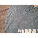 HAPPINESS is ALWAYS My Mood Graphic Dark Charcoal Mineral Wash Tshirt XL Gray Photo 1