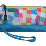 Glove It Wristlet | Golf Athleisure | Colorful Geometric | Golf | Bag | NWT Blue Photo 0