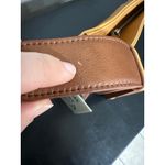 Leather Concealed Carry Shoulder Bag Purse Minimalist Classy Western Cowgirl Brown Photo 9