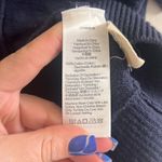 Madewell ✨ Linden Scoop Sweater Dark Baltic Sz Medium Tee✨ Photo 7