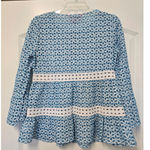 Lilly Pulitzer NWT Lily Pulitzer Zanzibar Eyelet Mr Peacock Blue Eyelet Size XSmall 001665 Photo 4