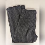 Vince Rtr sz10 Plaid Wide Leg Pants printed wool fall dark colors high rise Photo 6