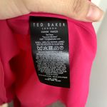 Ted Baker  Tilliey Cowl Neck Sleeveless Dress In Bright Fuschia Pink US 14 or 6 Photo 14