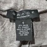 Grace Elements Mocha Long Sleeve Cowl Neck Tunic Top Size Small Photo 4