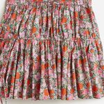 J.Crew  Tiered organic cotton mini skirt‎ in Liberty® Meadow Song fabric - Medium Photo 0