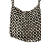 Old Navy Vintage  Y2K Wood Beaded Purse‎ Photo 4