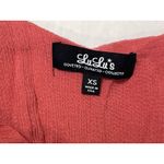 Lulu's Strappy Rust Orange Guazy SunDress MEDIUM Casual Date Night Size XS Photo 1