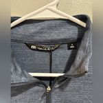 Travis Mathew NEW!  Womens S Crestview 1/4 Zip Vintage Indigo Heath Long Sleeve Photo 9