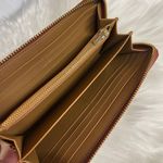 Coach NWT Long Zip Around Signature Wallet With Wild Strawberry Print CH523 Photo 2