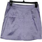 Motel  Pelmo Mini Skirt In Woven Light Purple Medium Photo 1