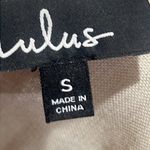 Lulus beige open back dress Gray Photo 4