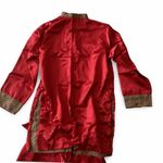 Valerie Stevens VTG  Kashmiri Satin Pajama Set Photo 7