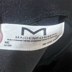 Maidenform  Women's Black Shapewear Bodysuit Size 40C Adj. Straps Padded Cups Photo 6
