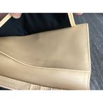 Guess Vintage  Saddle Black Credit Card Faux Patent Ostrich Checkbook Wallet Photo 15