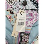Nanette Lepore  Hannah High Neck Marrakesh Megerie‎ Bikini Set Swim Set Size 10 Photo 4