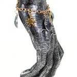 Handmade Whimsigoth "Seasons of the Witches" Mixed Metal Charm Bracelet Photo 3