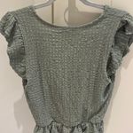 Francesca's NWT sage green top Photo 1
