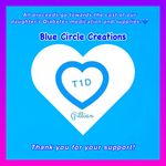 Plunder Jewelry “G” Initial Aqua and Gold Plated Vintage Necklace Photo 10