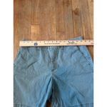 Anne Klein  Jeans Shorts Casual Everyday Wear Size 8 distressed‎ olive green Photo 3