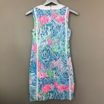 Lilly Pulitzer  Sink or Swim Mila Stretch Shift Dress Pink Blue Green NEW Photo 5
