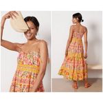 Farm Rio 💕💕 Mixed Fruits Paradise Midi Dress ~ Large L NWT Photo 4