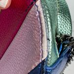 Urban Expression Urban Expressions Rainbow Patchwork Heart Shaped Shoulder Crossbody Bag Photo 11