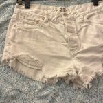 Free People  Loving Good Vibrations Factory Distressed Shorts Size 27 Photo 7