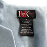 Chic Light Blue Blazer with silver Accents 1990’s Size 8 Photo 1