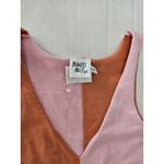 Princess Polly  Sienna Tank Bodycon V Neck Mini Dress Orange & Pink Sz S/M Photo 5
